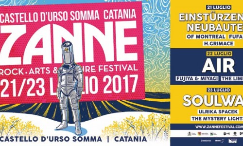 Zanne: al via il festival catanese con AIR, Einsturzende Neubauten, Soulwax e molti altri artisti internazionali